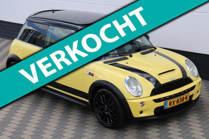 Mini Mini 1.6 Cooper S met ijskoude airco en 17 inch velgen, Auto's, Mini, Bedrijf, Te koop, Cooper S, ABS, Airbags, Airconditioning