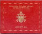BU set Vaticaan 2004 - 1 cent t/m 2 euro - Blister, Postzegels en Munten, Munten | Europa | Euromunten, Setje, Overige waardes