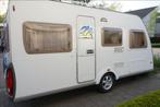 Knaus Sudwind 450QU  - Nette caravan met voortent!, Vast bed, Ringverwarming, Particulier, 4 tot 5 meter