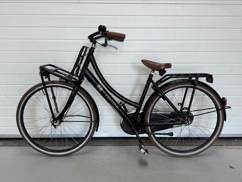 ️Cortina U4 24 inch  transporter Matt zwart zeer populair, Fietsen en Brommers, Fietsen | Meisjes, Zo goed als nieuw, Versnellingen