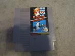 NES spel: Super mario Bros 1 en Duck Hunt zonder pistool, Gebruikt, 1 speler, Ophalen of Verzenden, Vanaf 3 jaar