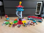 Grote Paw Patrol set - toren, bus, helicopter, alle pups, Ophalen, Gebruikt, Jongen of Meisje