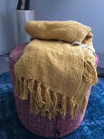 Geel plaid en kussen h&m, Ophalen of Verzenden, Zo goed als nieuw