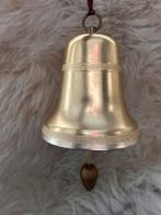 RETRO KERST KLOK, BEL, KERSTKLOK, SPEELT “STILLE NACHT”, Diversen, Kerst, Ophalen of Verzenden, Gebruikt