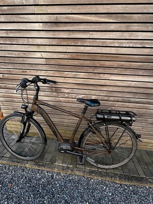 Elektrische fiets Minerva, Fietsen en Brommers, Elektrische fietsen, Zo goed als nieuw, Overige merken, 50 km per accu of meer
