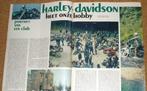 Tijdschriftartikel over Harley Davidson clubs uit 1970, Verzenden, Gebruikt, Motoren