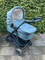 Hauck kinderwagen set met bases t.e.a.b., Kinderen en Baby's, Kinderwagens en Combinaties, Gebruikt, Verstelbare duwstang, Ophalen