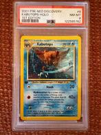 Pokemon - Kabutops holo 1st ed (Neo Discovery) PSA 8, Hobby en Vrije tijd, Verzamelkaartspellen | Pokémon, Ophalen of Verzenden