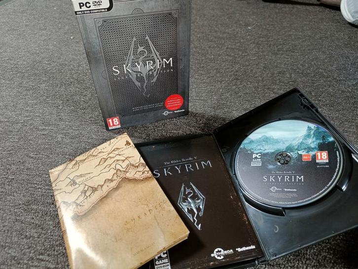 The Elder Scrolls legendary edition box V: Skyrim - PC, Spelcomputers en Games, Games | Pc, Gebruikt, Role Playing Game (Rpg)