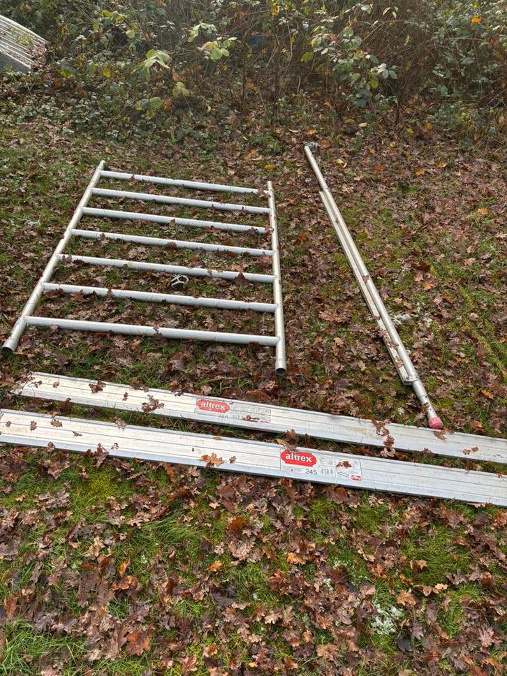 Stijger delen, Doe-het-zelf en Verbouw, Steigers, Zo goed als nieuw, Overige typen, Minder dan 2 meter, Ophalen of Verzenden