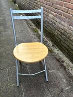 Klapstoeltje, Ophalen of Verzenden, Zo goed als nieuw, IJzer