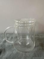 Glazen theepot ‘de Eenhoorn’, Huis en Inrichting, Keuken | Servies, Glas of Glazen, Ophalen of Verzenden, Overige stijlen, Glas