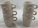 Douwe Egberts 6 mokken Mosa Nikolai Carels 150ml wit Senseo, Huis en Inrichting, Keuken | Servies, Postbus 64461, Brunssum, Nederland