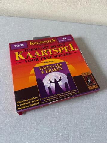 Z.G.A.N. kaartspel van De Kolonisten : Tovenaars en Draken beschikbaar voor biedingen