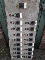 vintage antieke schakelbord voor onderdelen, Ophalen