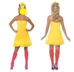 Leuk geel PINO SESAMSTRAAT jurk + diadeem/sokken, Ophalen, Carnaval, Nieuw, Kleding