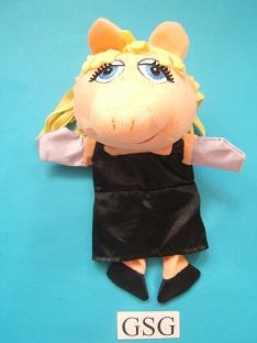Miss Piggy handpop nr. 7068-02, Ophalen of Verzenden, Zo goed als nieuw, Meisje