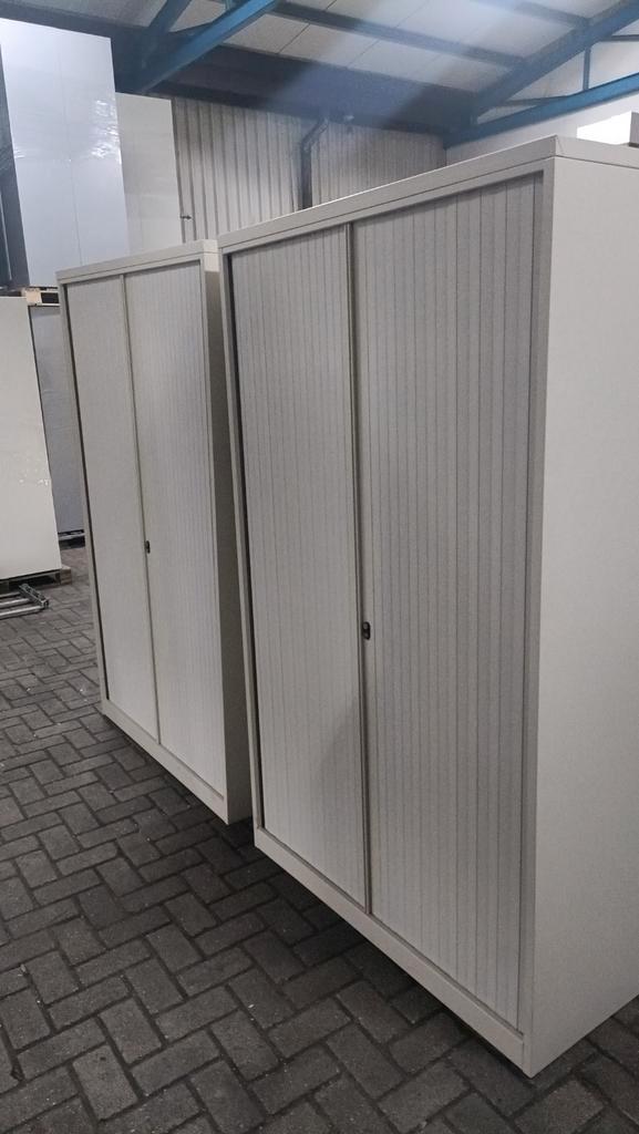 Stevige metalen roldeurkasten, Garage kasten, Huis en Inrichting, Kasten | Roldeurkasten en Archiefkasten, Gebruikt, 150 tot 200 cm