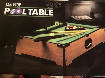 table pool table beschikbaar voor biedingen