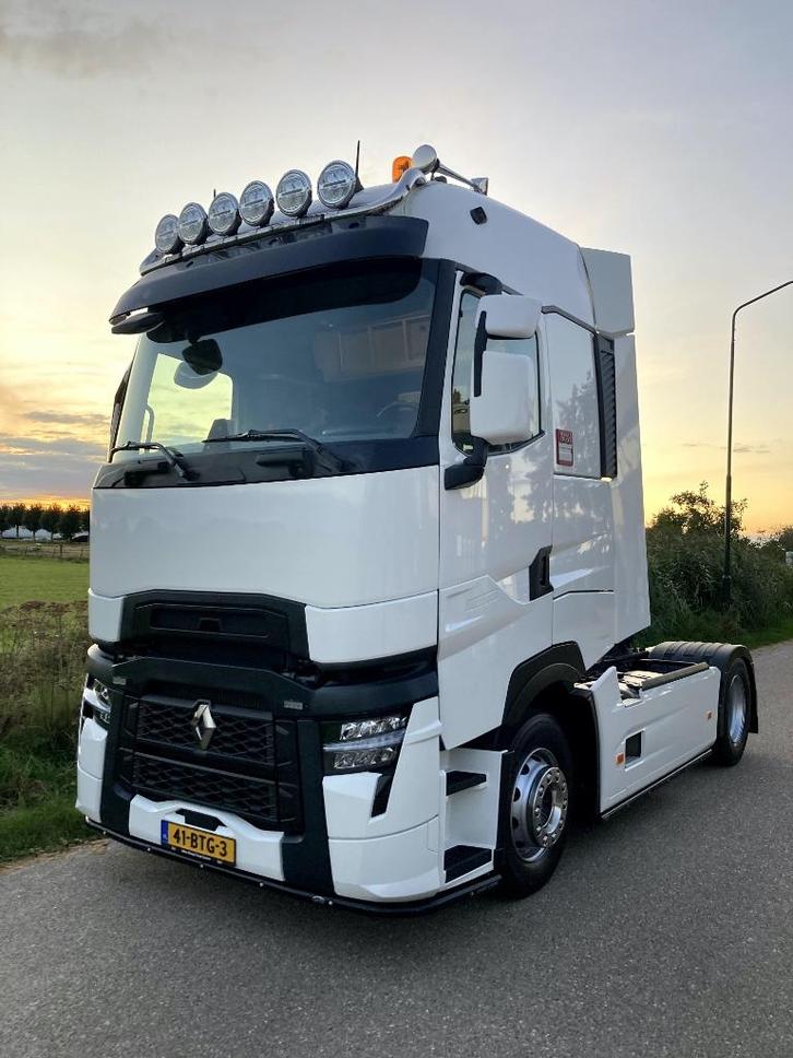 Renault T High 480 2022 in nieuwstaat met oplegger met APK., Auto's, Vrachtwagens, Particulier, Te koop, Renault, Diesel, Euro 6