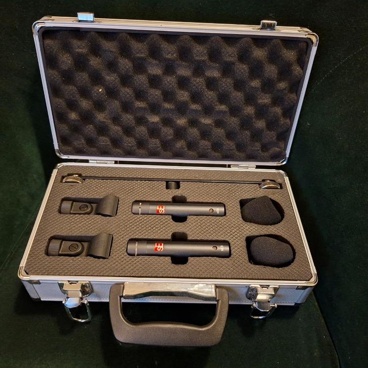 SE Electronics SE8 stereo met cardioïde en omni capsules, Muziek en Instrumenten, Microfoons, Zo goed als nieuw, Instrumentmicrofoon