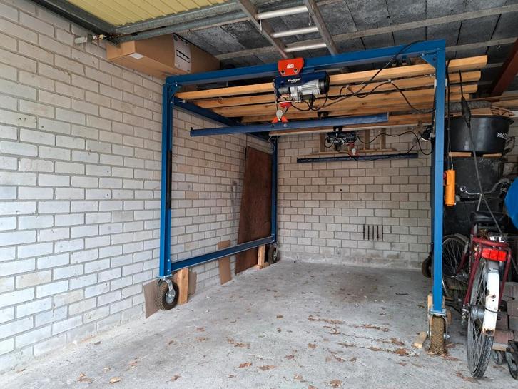 Stalen framework voor portaalkraan (excl takels), Doe-het-zelf en Verbouw, Lieren en Takels, Zo goed als nieuw, Ophalen