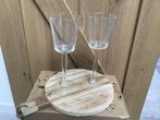 2 deco glazen, Ophalen