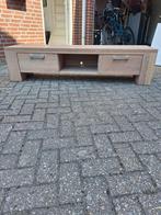 TV meubel eiken (Goossens), Ophalen, Gebruikt, 150 tot 200 cm, Eikenhout