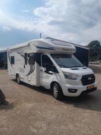 Chausson 716 Premium met 2 zithoeken + hefbed + stapelbed, Automaat, Luifel, Ford, 7 tot 8 meter