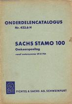 Sachs Stamo 100 onderdelenlijst (5220z) stationaire motor, Ophalen of Verzenden, Zo goed als nieuw, Tractor en Landbouw