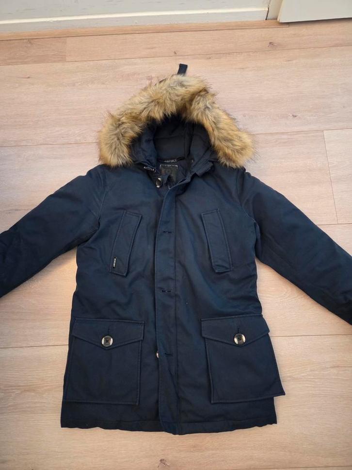 Airforce jas maat 12 (152), Kinderen en Baby's, Kinderkleding | Maat 152, Gebruikt, Jongen, Jas, Ophalen of Verzenden