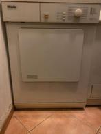 Miele wasdroger Novotronic F498G op gas, Ophalen, Luchtafvoer, Zo goed als nieuw, Voorlader