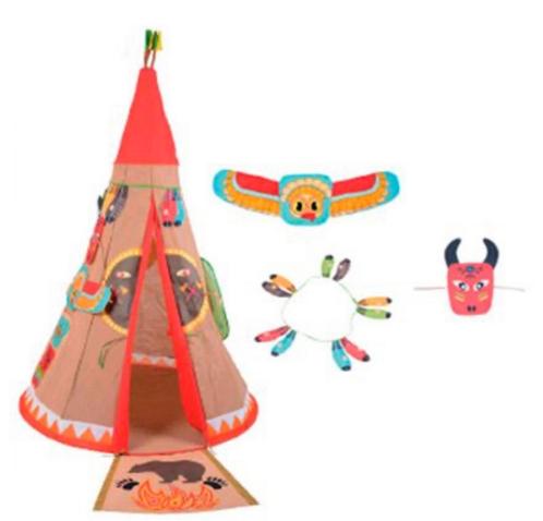 Indianen speeltent tipi, Kinderen en Baby's, Speelgoed | Speeltenten, Zo goed als nieuw, Ophalen of Verzenden