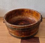 Oude zware houten kaas mal., Antiek en Kunst, Ophalen