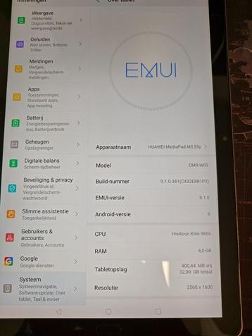 Huawei MediaPad M5 10.8 Grey beschikbaar voor biedingen