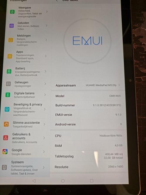 Huawei MediaPad M5 10.8 Grey, Computers en Software, Android Tablets, Zo goed als nieuw, Wi-Fi, 10 inch, 64 GB, Ophalen of Verzenden