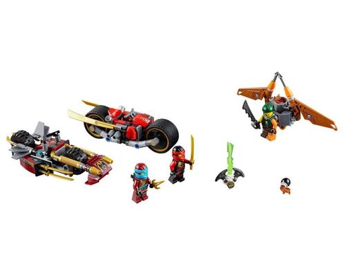 Lego Ninjago Set 70600 - Ninja Bike Chase Motor, Kinderen en Baby's, Speelgoed | Duplo en Lego, Zo goed als nieuw, Lego, Complete set