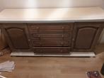kast wit-bruin, Huis en Inrichting, Ophalen, Gebruikt, 25 tot 50 cm, 150 tot 200 cm