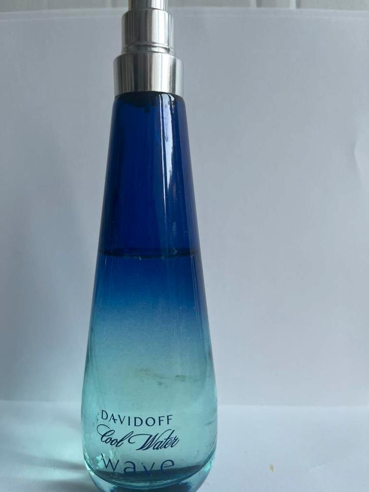 Davidoff Cool Water Wave, Sieraden, Tassen en Uiterlijk, Uiterlijk | Parfum, Zo goed als nieuw, Ophalen of Verzenden