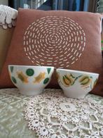 2 Brocante Spoelkommen uit Portugal ** Mimosa **, Ophalen of Verzenden
