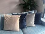 Rivièra Maison kussens 60x60, Ophalen, Zo goed als nieuw, Blauw, Vierkant