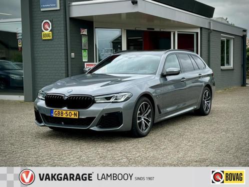 Bmw 5-serie Touring 530e M Sport Business Edition Plus Pano, Auto's, BMW, Bedrijf, 5-Serie, ABS, Achteruitrijcamera, Adaptieve lichten