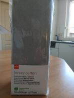 HEMA Jersey Katoen Hoeslaken 90x200 - Nieuw!, Ophalen, Nieuw, Eenpersoons, Grijs
