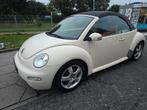 Volkswagen Beetle (Kever) 1.6 Cabriolet 75KW 2003 Beige, Auto's, Volkswagen, 74 €/maand, Beetle (Kever), 4 cilinders, Cabriolet