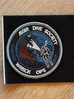 Patch Wreck Diver, Verzamelen, Ophalen of Verzenden, Marine, Overige gebieden, Embleem of Badge