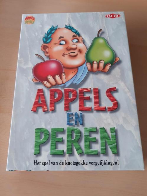 Appels en peren nieuwstaat 2001 Tactic, Hobby en Vrije tijd, Gezelschapsspellen | Kaartspellen, Zo goed als nieuw, Ophalen of Verzenden