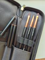 Urban Nails ordinary line, penselen set in etui, gelpenseel, Zwart, Nieuw, Ophalen of Verzenden, Handen en Nagels