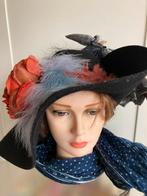 Mooie nieuwe zwarte vilten hoed., Maat 38/40 (M), Carnaval, Nieuw, Ophalen of Verzenden