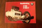 BMW K100 K100 LT 1990 motorfiets handleiding K 100, Motoren, Ophalen of Verzenden, BMW