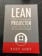 Lean vertaald naar projecten/ Rudy Gort, Boeken, Rudy Gort, Ophalen of Verzenden, Management, Zo goed als nieuw